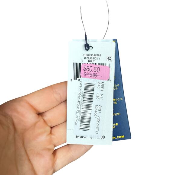 Polo Ralph Lauren NWT Classic Fit Maroon & Brown Checkered Long Sleeve Shirt - Picture 6 of 9